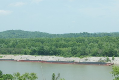 Coal Barge in West Virginia