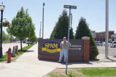 We drove out of our way to visit the Spam Museum in Austin, MN