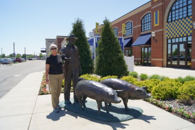 In front of the Spam Museum