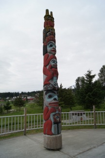 Haines Totem by the harbor