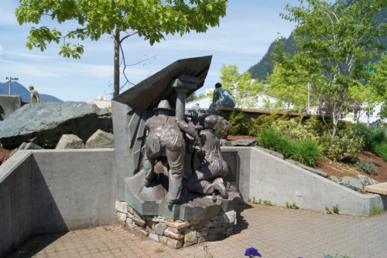 Miner's Monument in Juneau