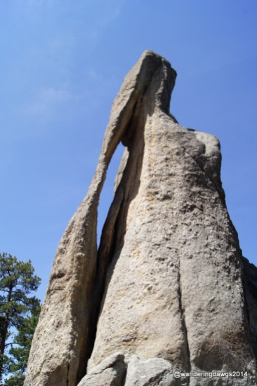 Needle's Eye on Needles Highway in Custer State Park