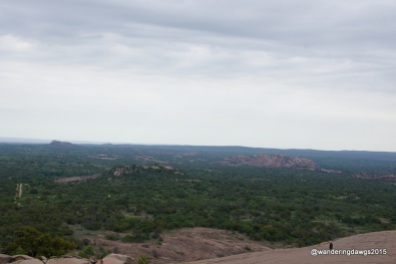 View from the summit of Enchanted Rock