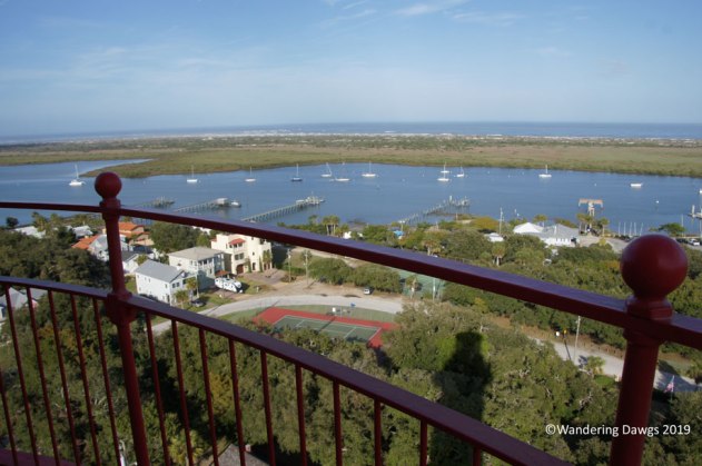 View from the top of the St. Augustine Lighthouse