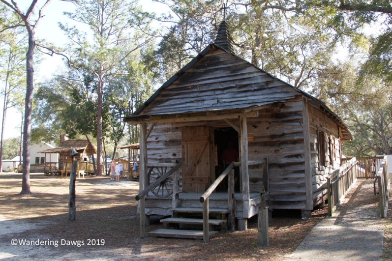 Church and Schoolhouse, Cracker Village, Silver Springs State Park