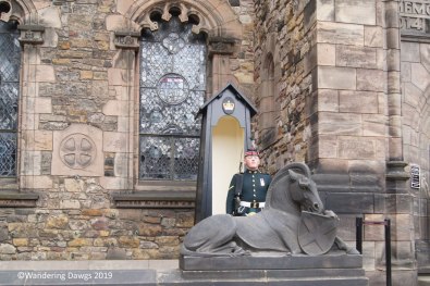Guard at Edinburgh Castle